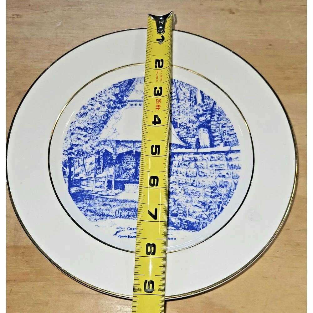 VTG Eureka Springs Arkansas 100 Centennial 1879-1979 Souvenir Plate CRESCENT SPR